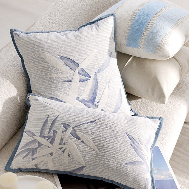 Blue Floral Cushoin