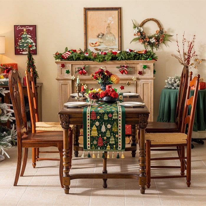 Christmas Tree Table Runner