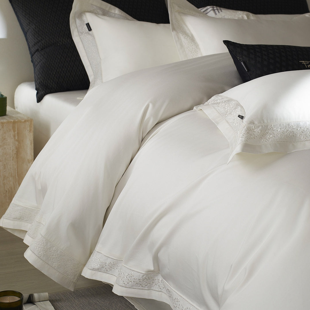 Silky Sateen Foliage Bedding Set