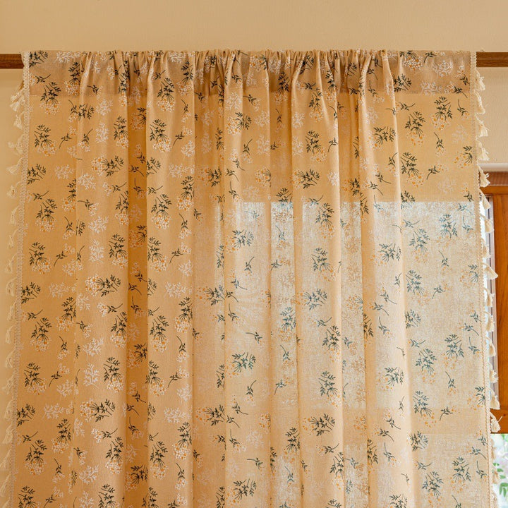 Mini Bouquets Curtain