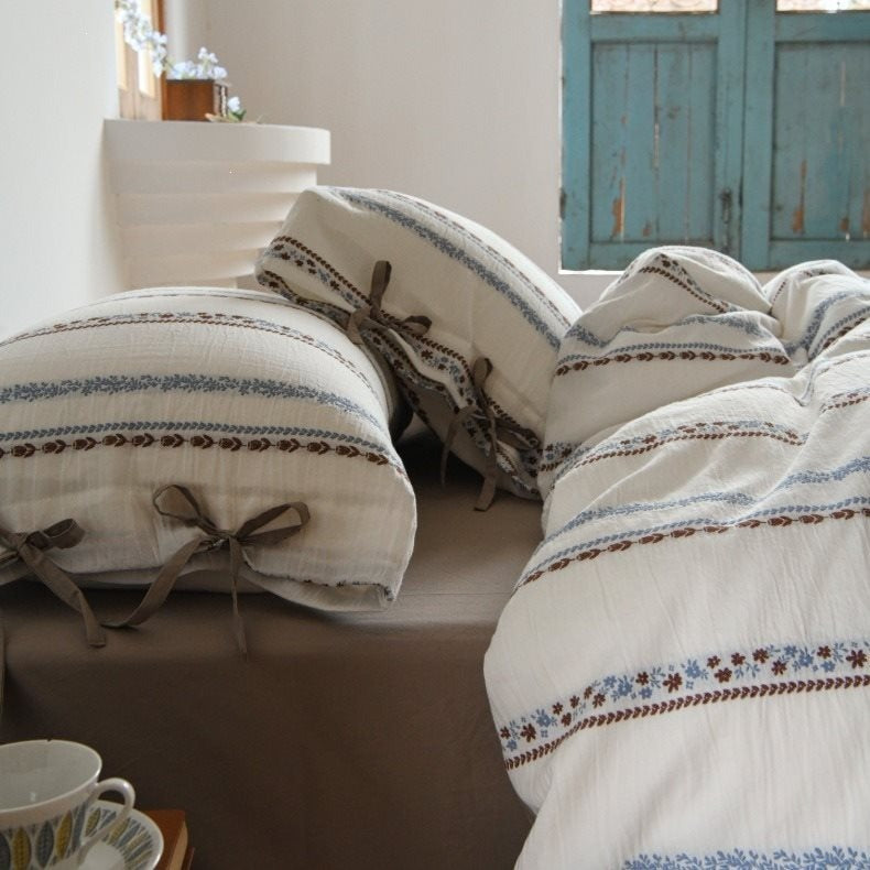 Sunlit Fresh Cotton Bedding Set