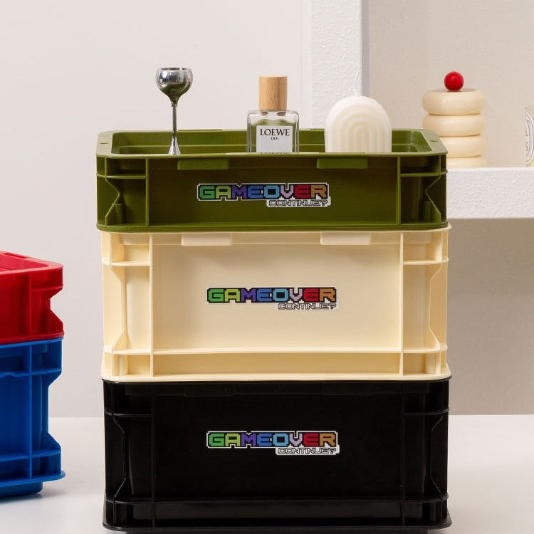 Retro Stackable Storage Case Set