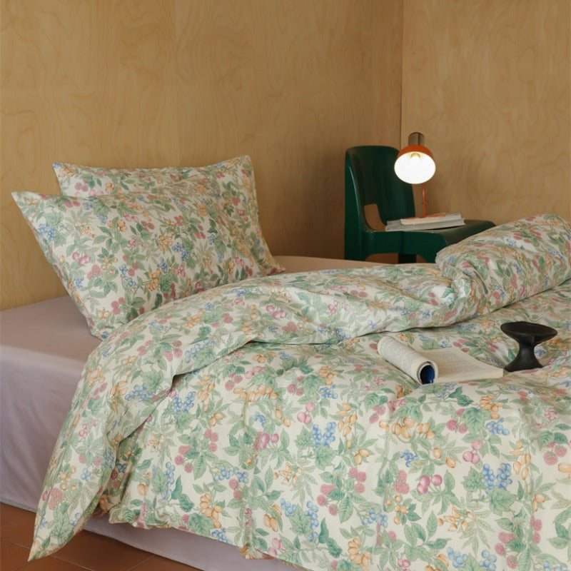 Green Party Bedding Set