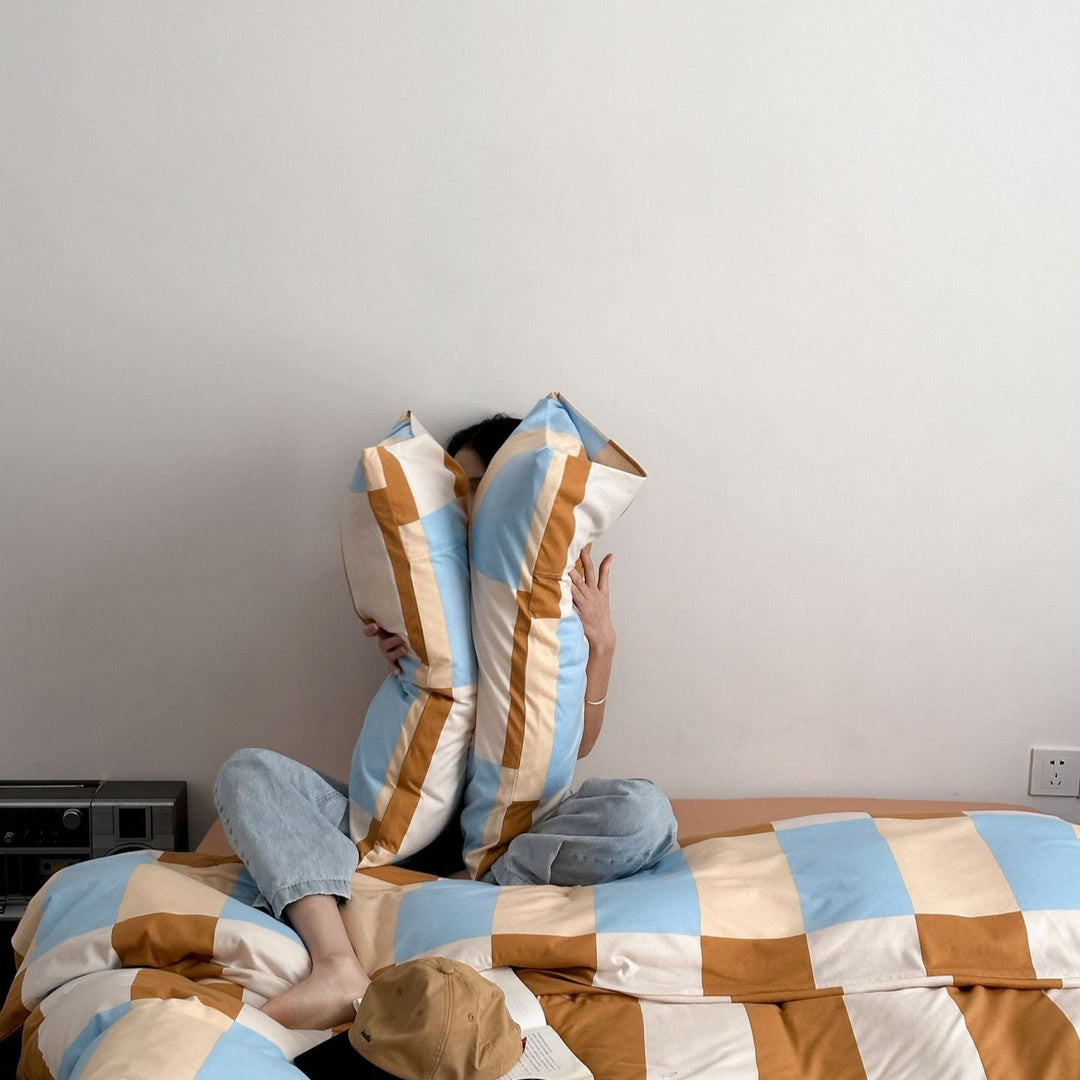Funky Checkered Bedding Set Collection
