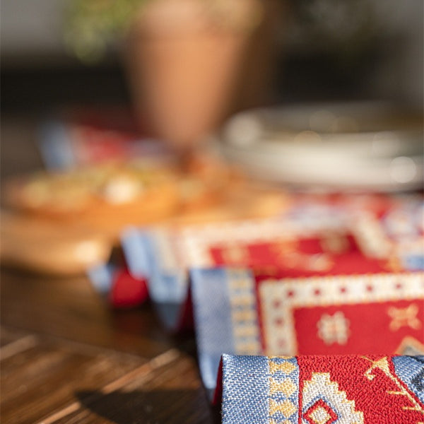 Sahara Ruby Table Runner