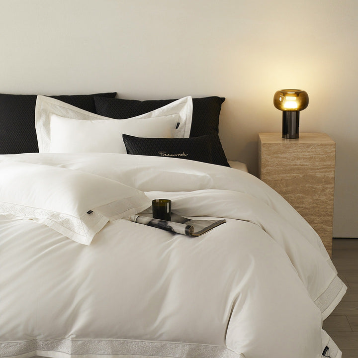 Silky Sateen Foliage Bedding Set