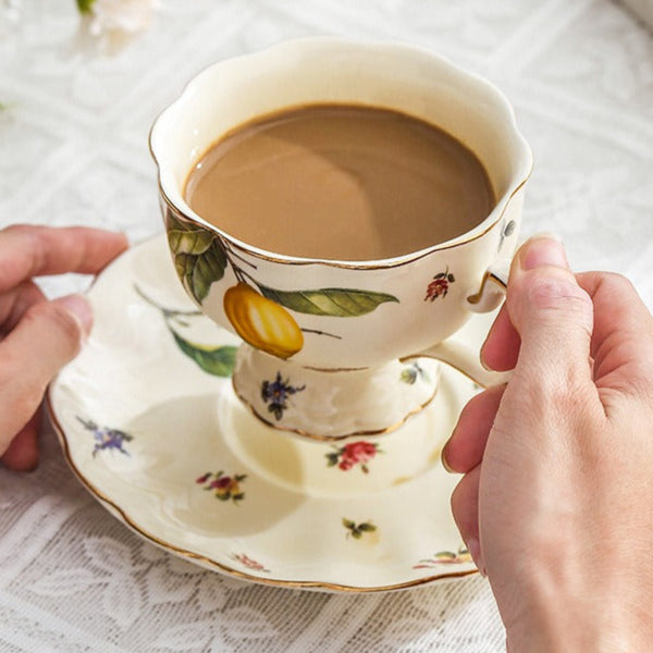 Lemon Garden Teapot & Cup Set