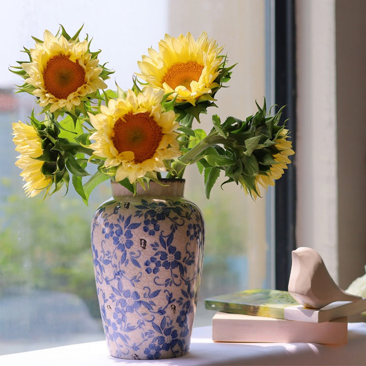 Blue Countryside Ceramic Vase Collection