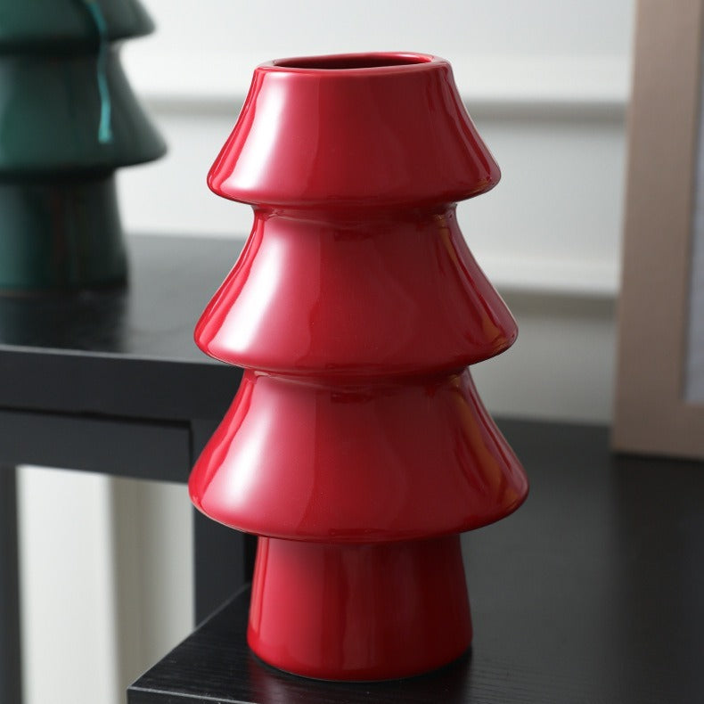 Christmas Tree Vase