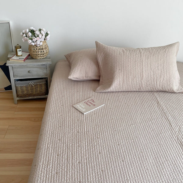 Twinkle Star Summer Quilted Blanket