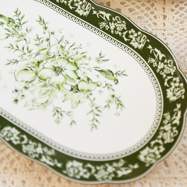Green Garden Dinnerware