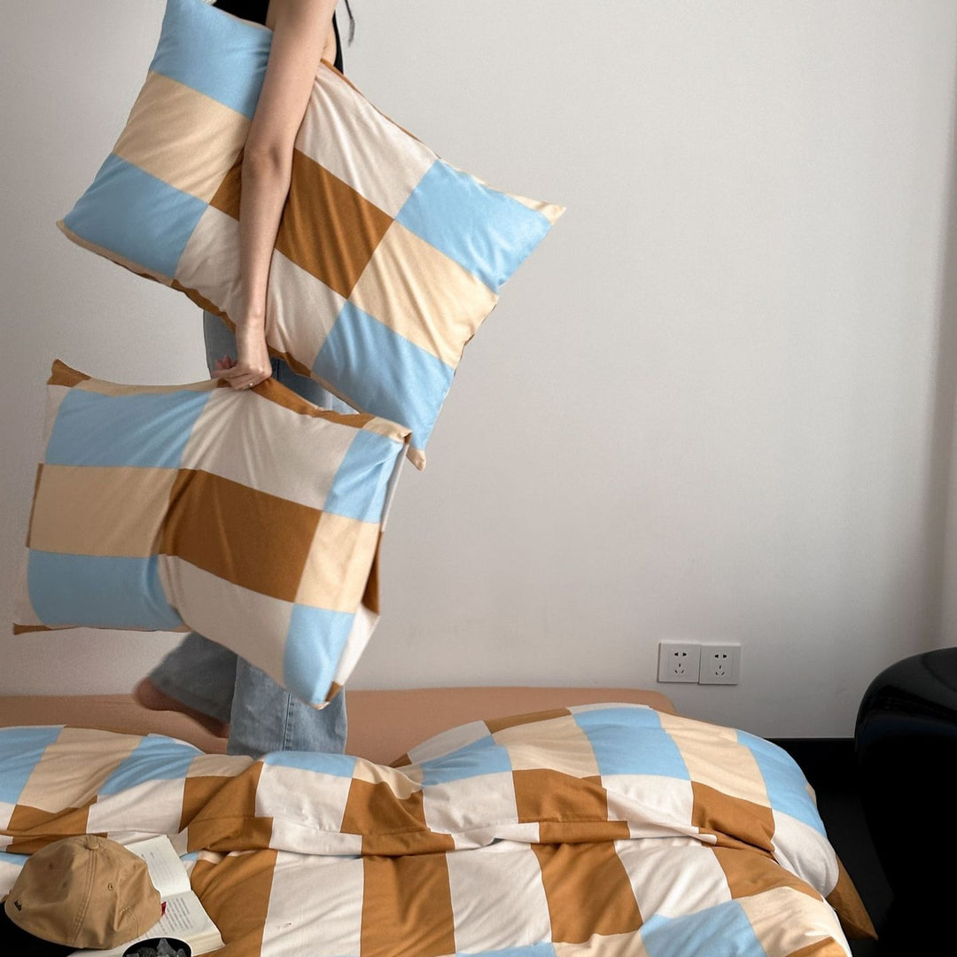 Funky Checkered Bedding Set Collection