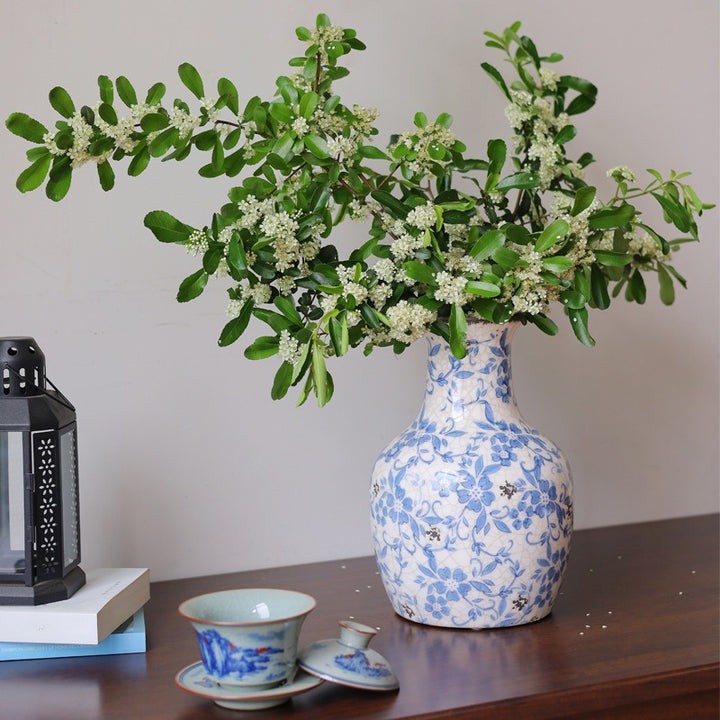 Blue Countryside Ceramic Vase Collection