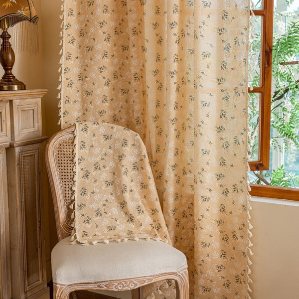 Mini Bouquets Curtain
