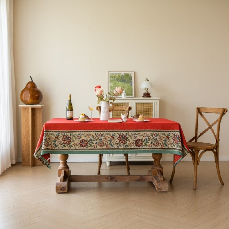 Cleaning Garland Tablecloth