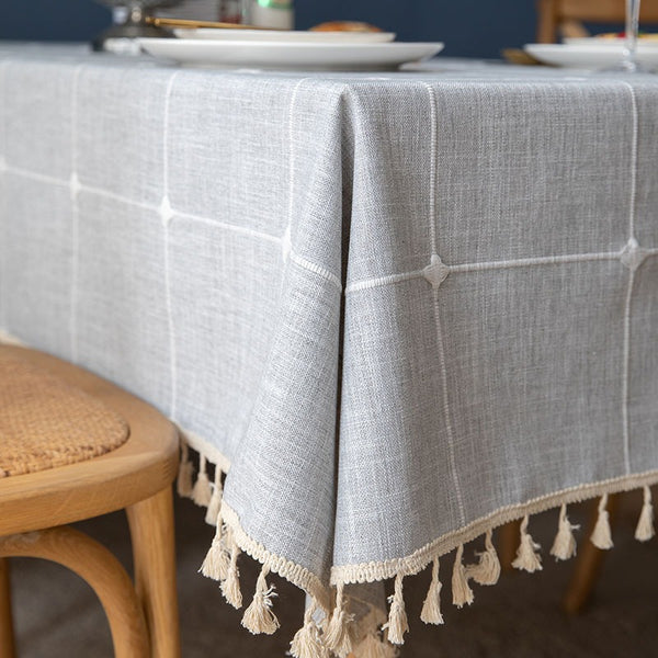 Countryside Tassel Tablecloth