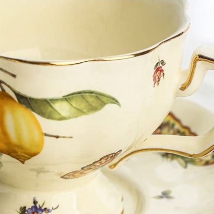 Lemon Garden Teapot & Cup Set