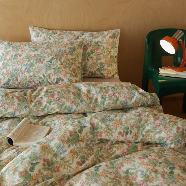 Green Party Bedding Set