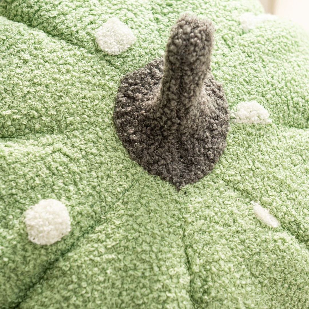 Cottage Pumpkin Dot Pillow