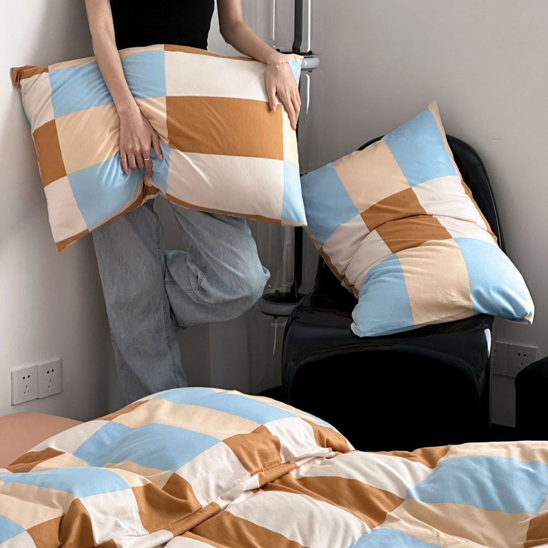 Funky Checkered Bedding Set Collection