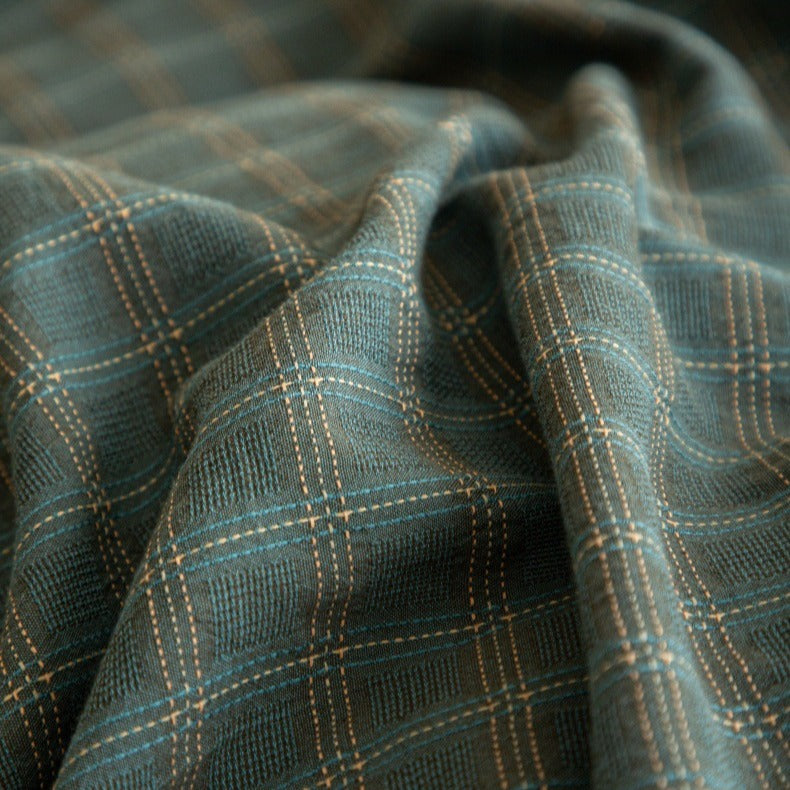 Morning Coffee Tartan Bedding Set