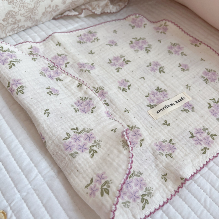 Lilac Breeze Burp Cloth