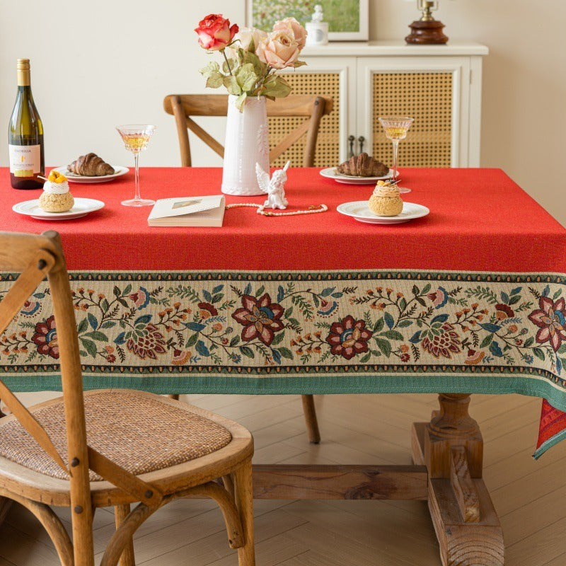 Cleaning Garland Tablecloth