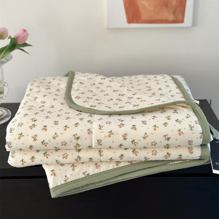 Fresh Time Summer Quilted Blanket