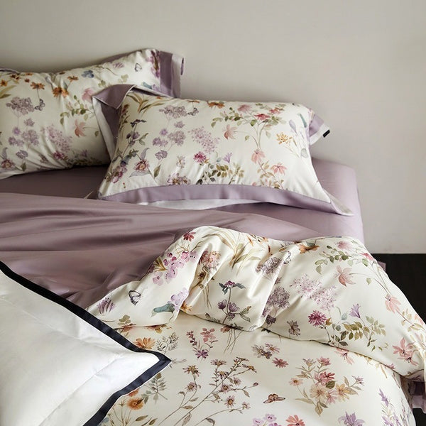 Delicate Spring Lyocell Bedding Set