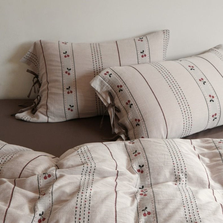 Cherry Memoir Cotton Bedding Set