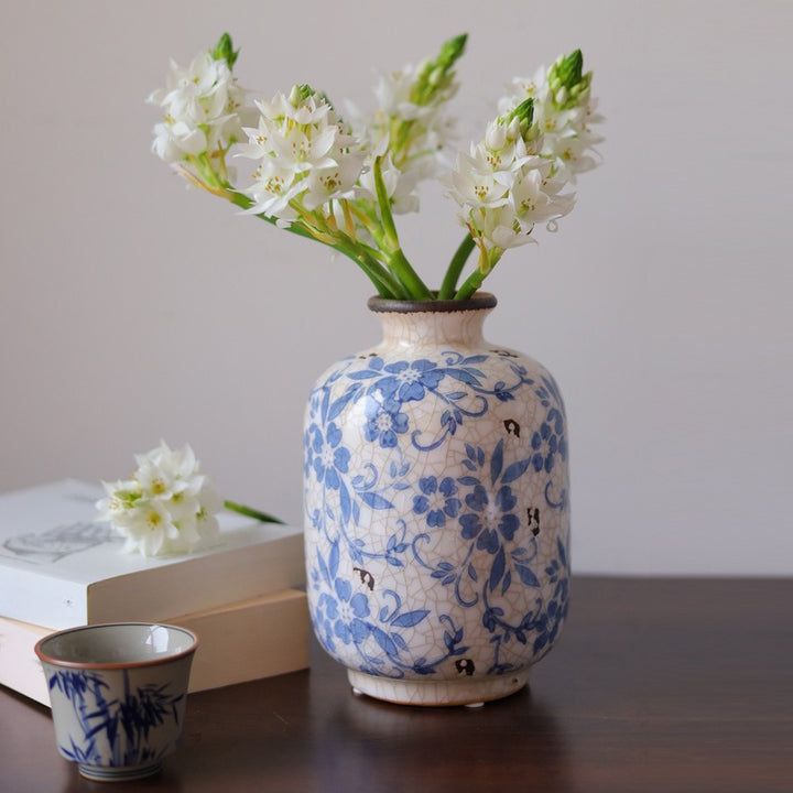 Blue Countryside Ceramic Vase Collection