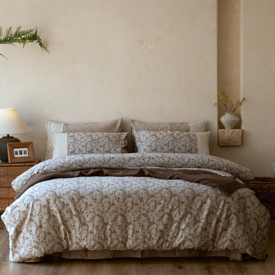Sepia Twig Bedding Set