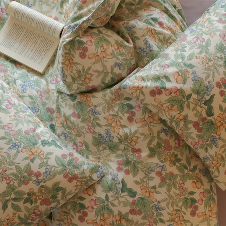 Green Party Bedding Set