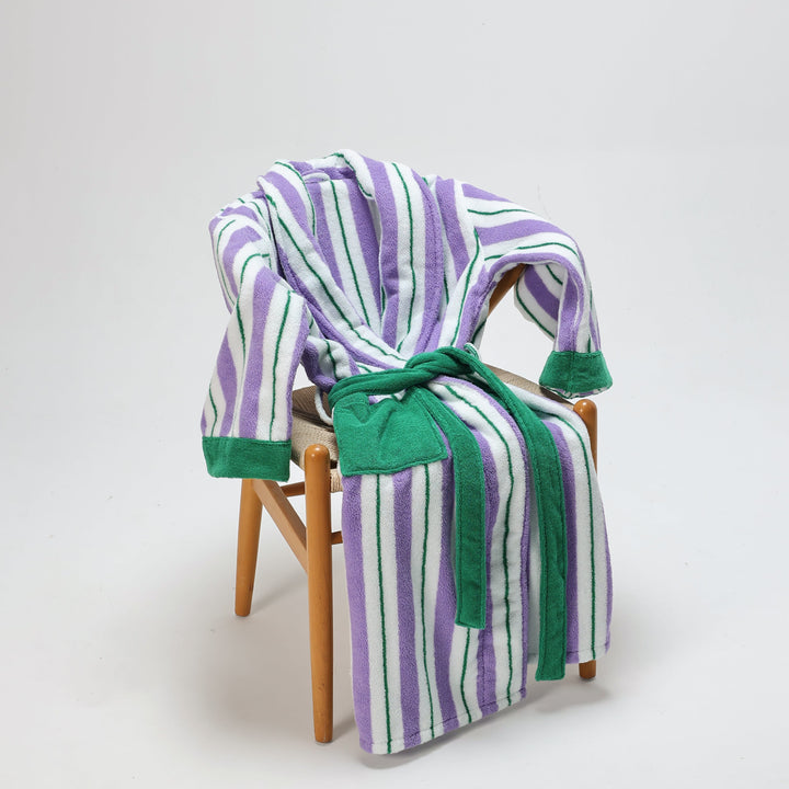 Botanic Breeze Striped Robe