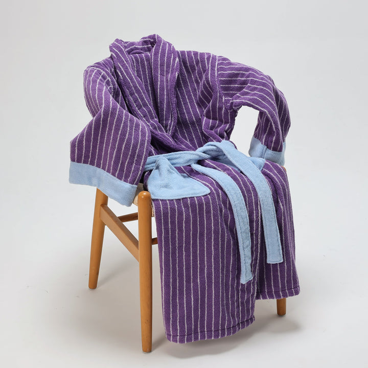 Candy Stripe Luxe Robe