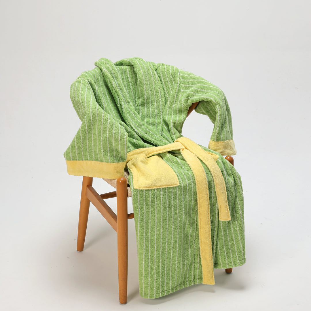 Candy Stripe Luxe Robe