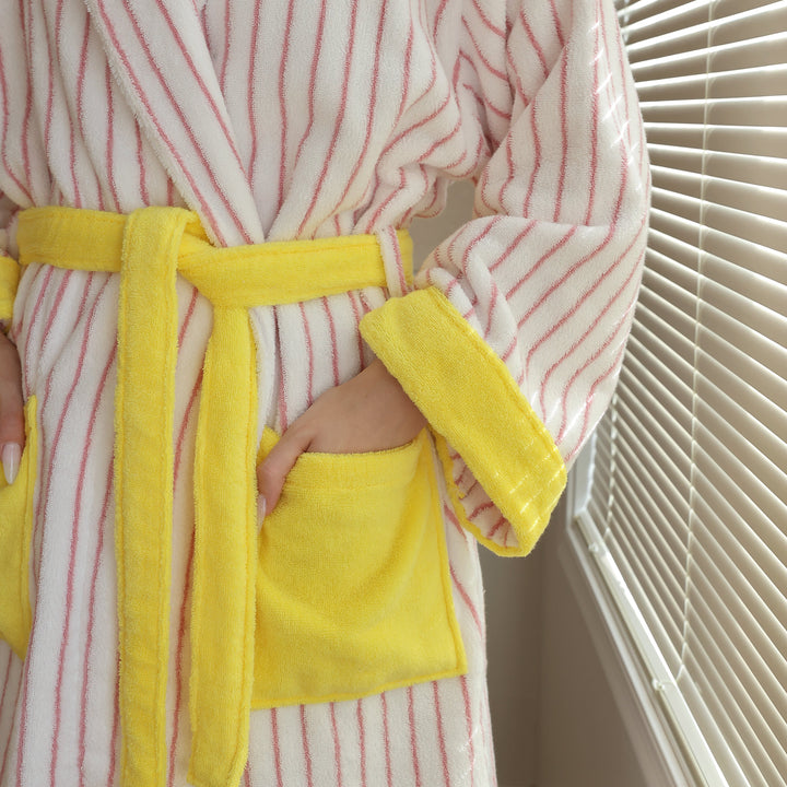 Candy Stripe Luxe Robe