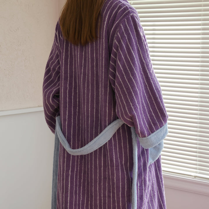 Candy Stripe Luxe Robe