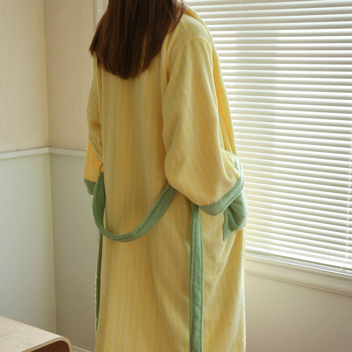 Candy Stripe Luxe Robe