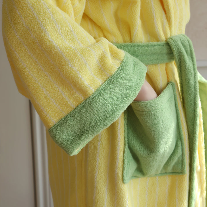Candy Stripe Luxe Robe
