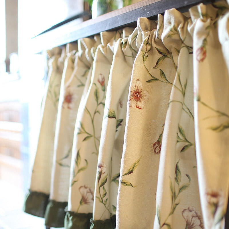 Countryside Floral Cabinet Curtain