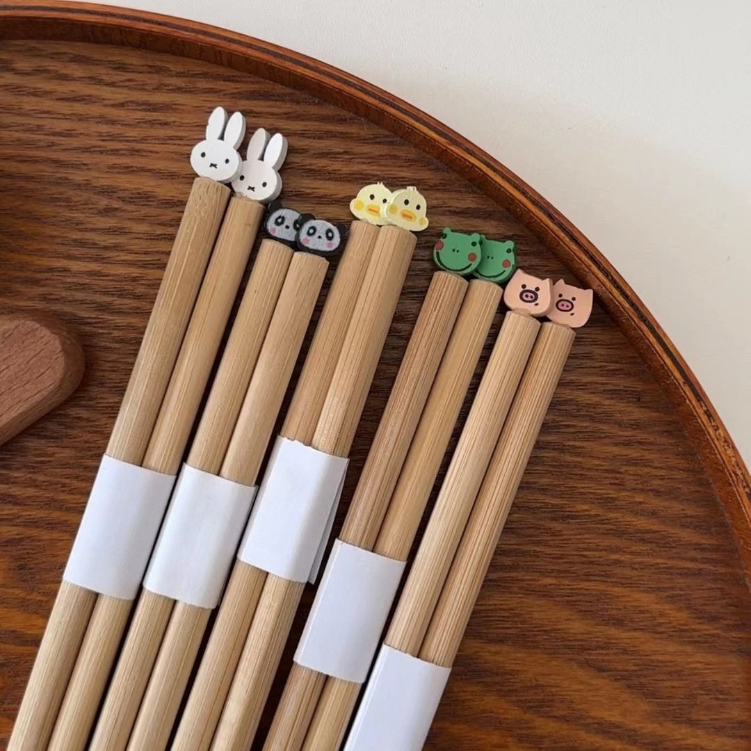Animal Friends Bamboo Chopsticks