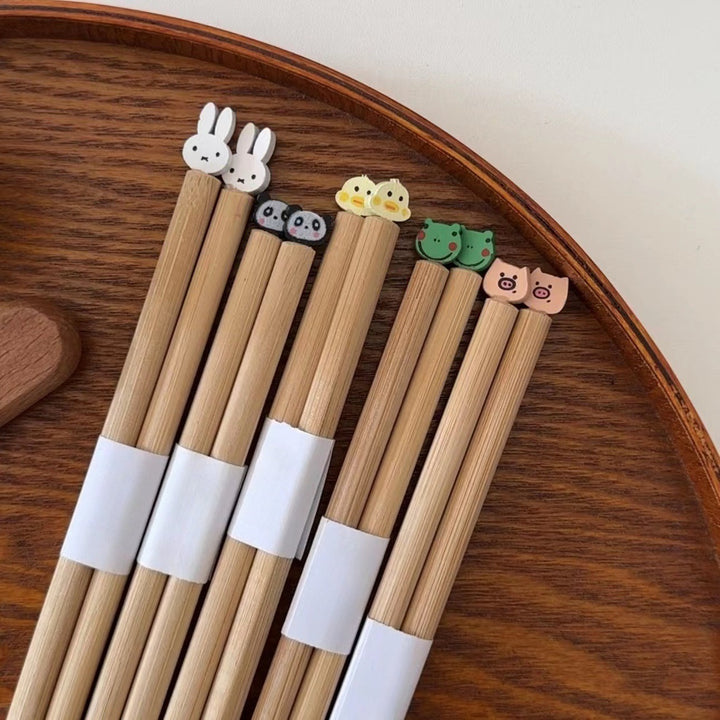 Animal Friends Bamboo Chopsticks