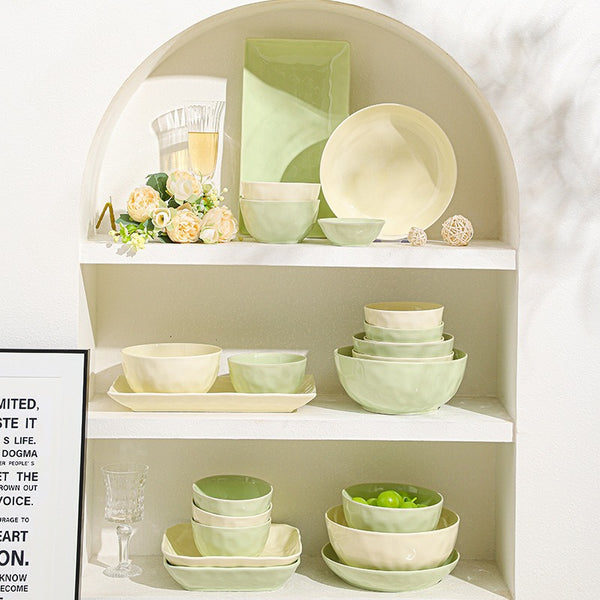 Cream Colour Ceramic Dinnerware Set