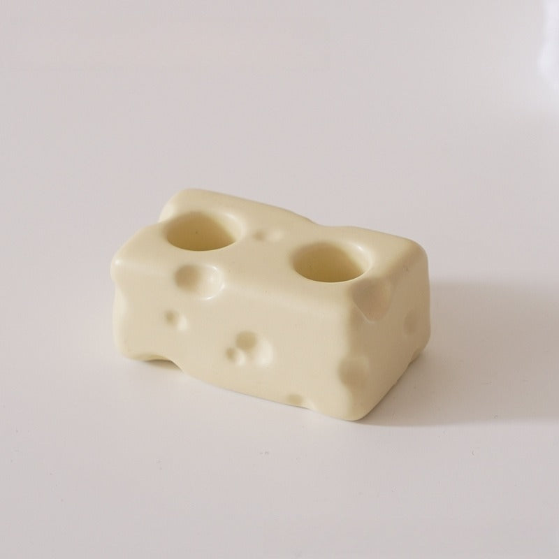 Cheddar Cheese Tooth Brush Holder