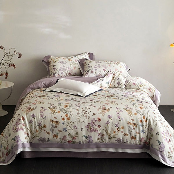 Delicate Spring Lyocell Bedding Set