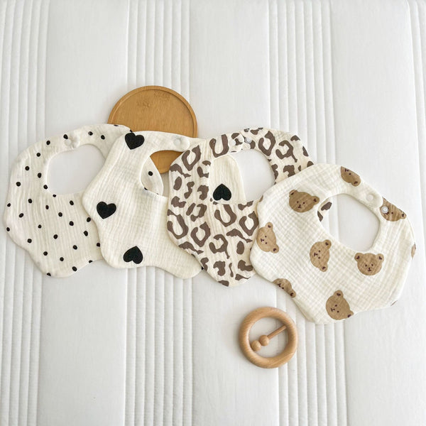 Tiny Joy Petal Bib Set
