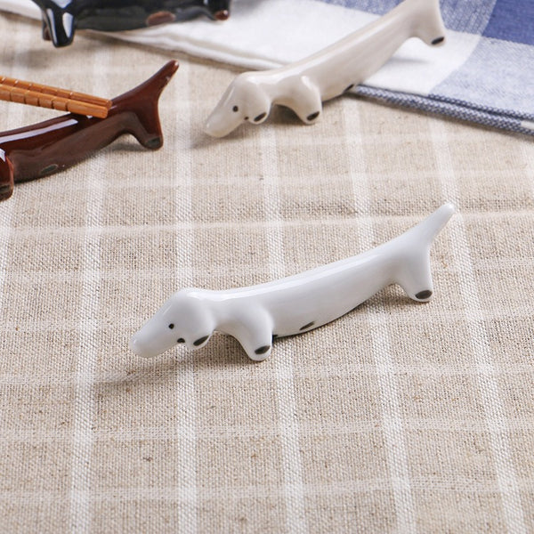 Dachshund Chopstick Holder Set