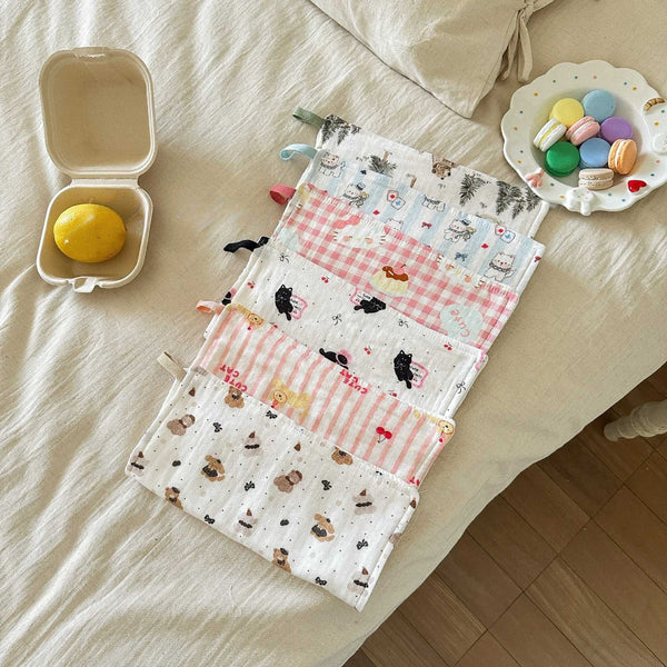 Critter Friends Burp Cloth Set