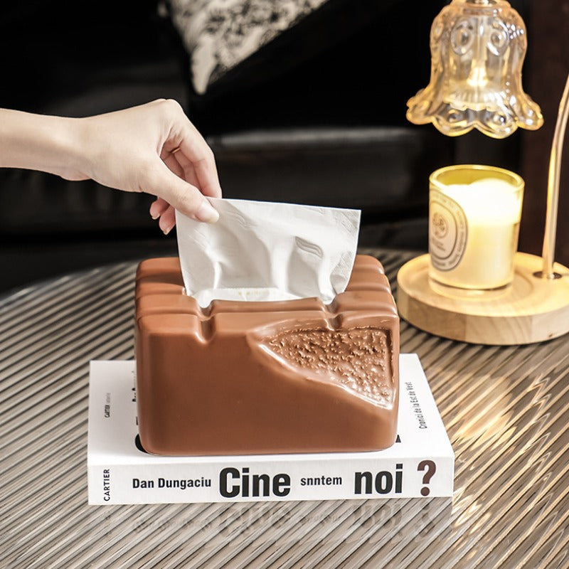 Chocolate Tissue Box Decor